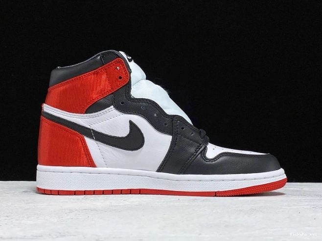 High Jordan Air Toe CD0461-016 1 Satin Retro Black 0714